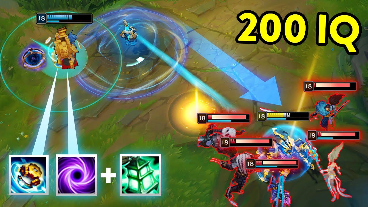 When LOL Players Make SUPER SMART Plays...