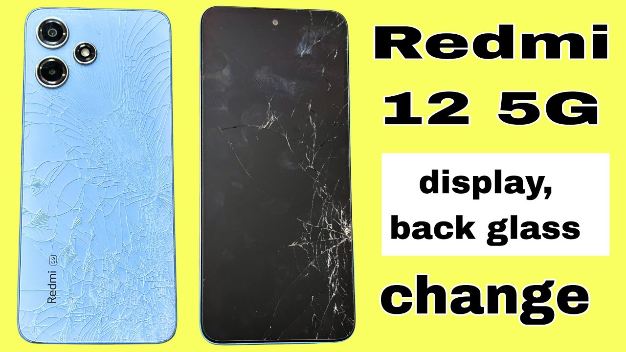 Redmi 12 5g display change / redmi 12 5g disassembly / redmi 12 5g back glass change / teardown