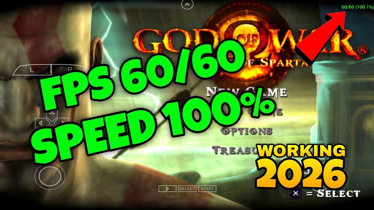 God of War Ghost of Sparta PPSSPP Best Settings 2026 | No Lag Smooth Gameplay