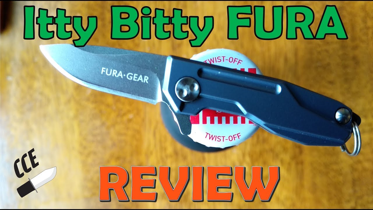 WEE Knives for WE Knife Lovers - REVIEW a Very Tiny Titanium Folder by FURA GEAR