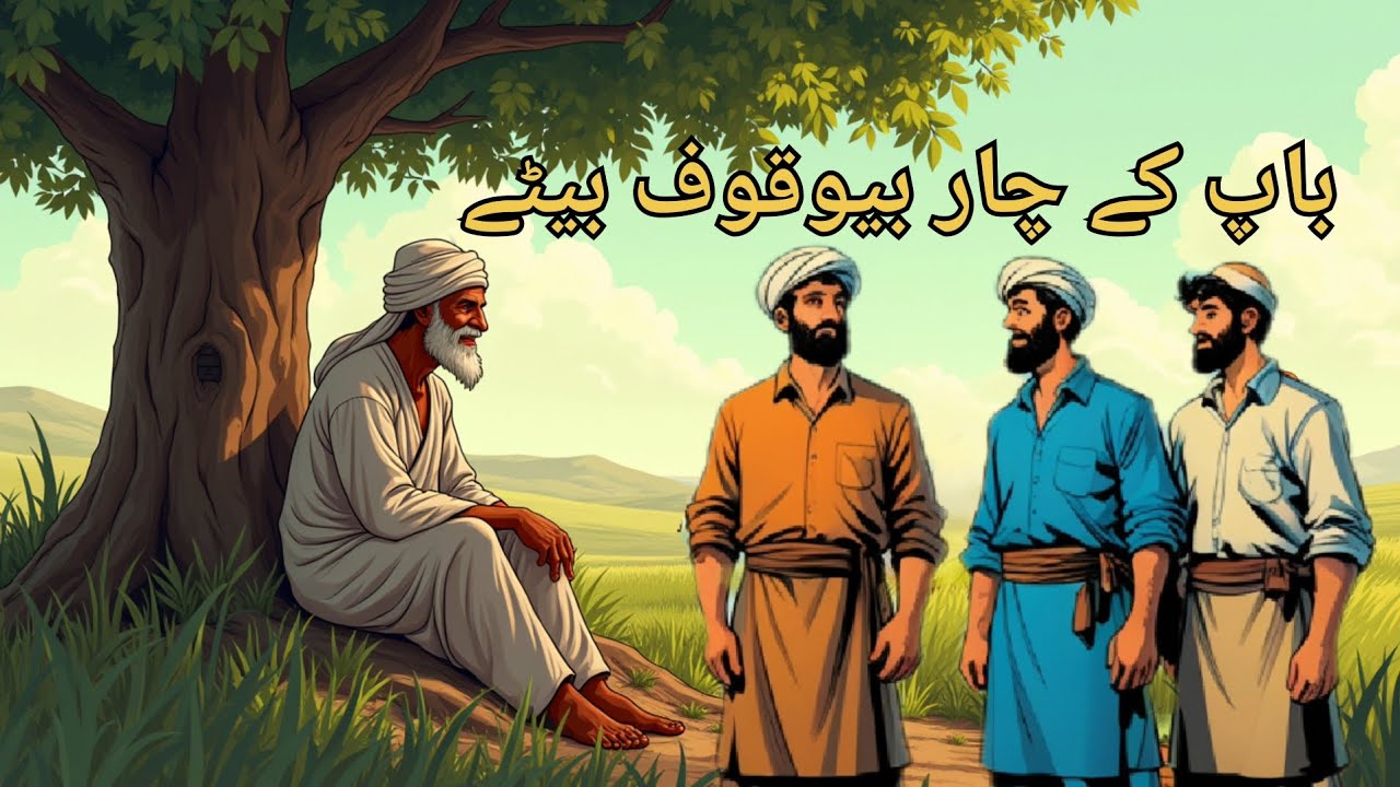 Baap ke char bete | Glorious Stories | Moral Stories | Old Qisse | Purani Khaniyan | Kids Stories|