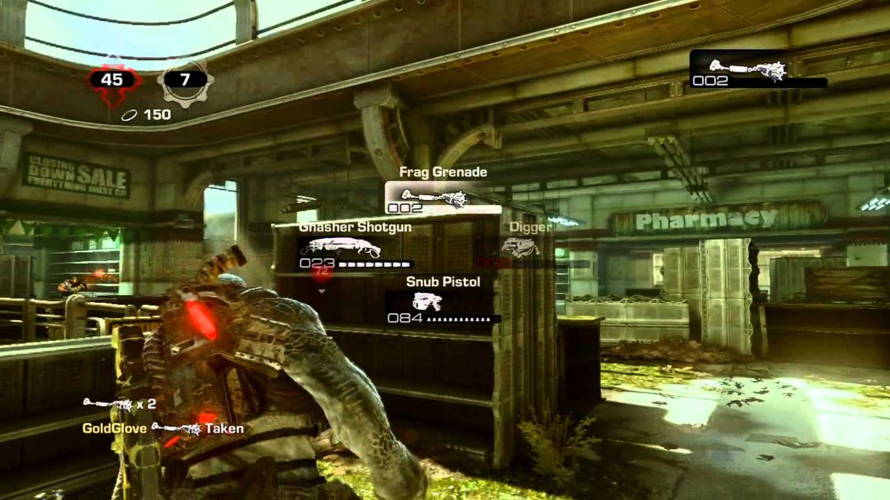 Gears of War 3 King of the Hill #1 (Gameplay Commentary)
