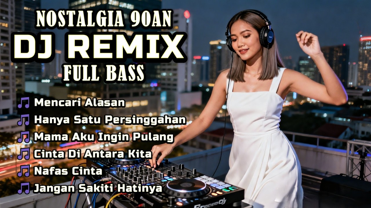 DJ Remix Nostalgia 90an 2026 🔥 Mencari Alasan, Hanya Satu Persinggahan, Mama Aku Ingin Pulang