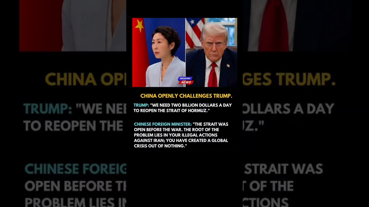 China Challenges Trump Over Iran & Strait of Hormuz | Global Tensions Explained