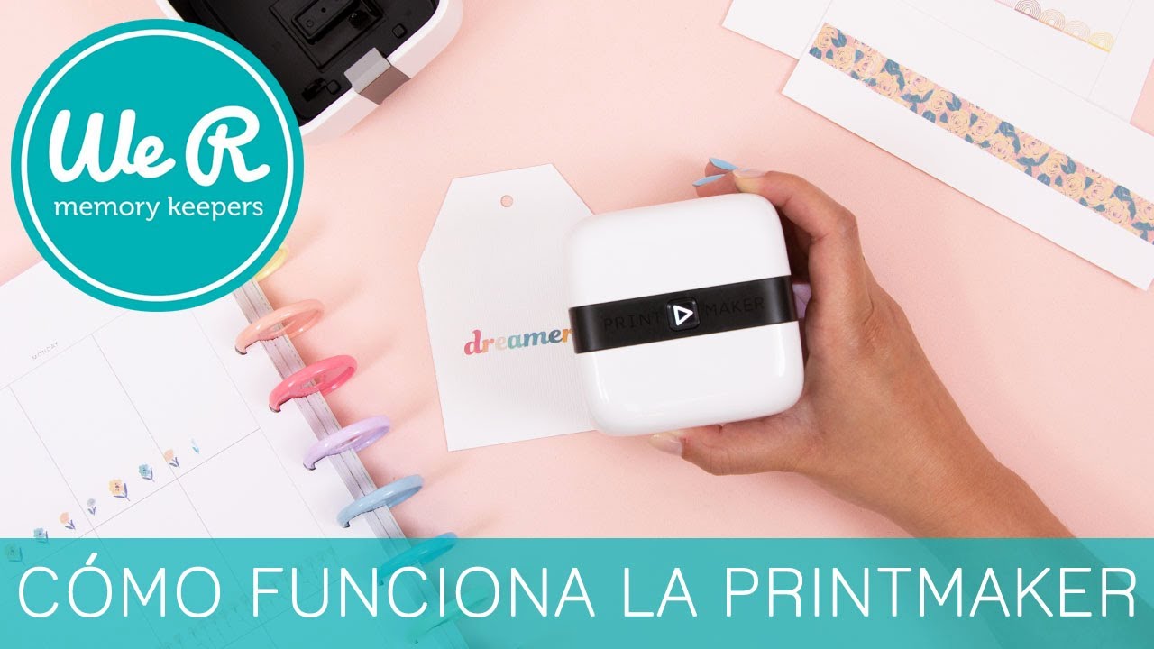 Cómo funciona la PrintMaker (We R Memory Keepers & HP)