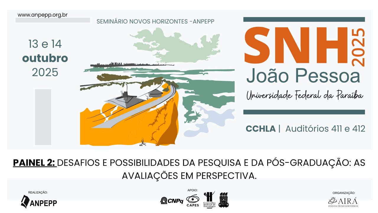 Painel 2: Desafios e possibilidades da pesquisa e da pós-graduação: as avaliações em perspectiva.