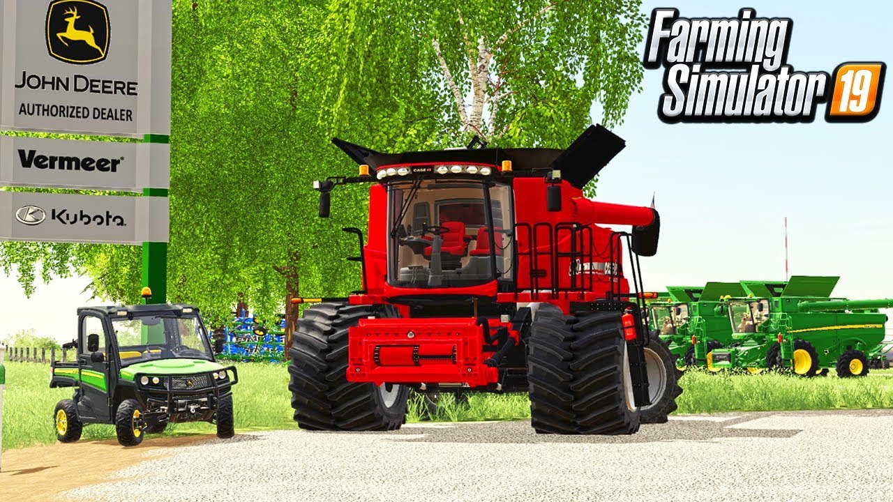 SCREAMING DEAL ON A CASE OFF A DEERE LOT!? (ROLE-PLAY) | BEAST-BINE! | FARMING SIMULATOR 19