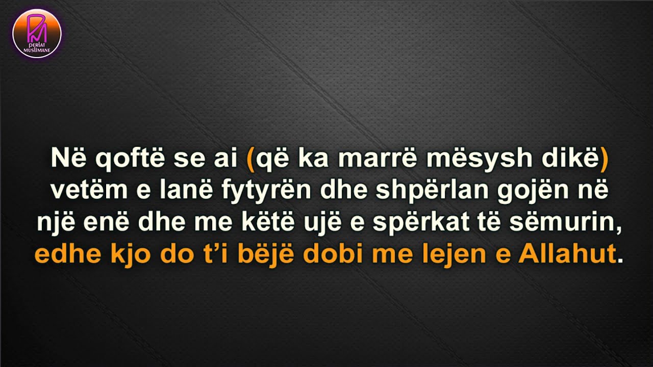 Shërimi nga mësyshi - Imam Bin Baz