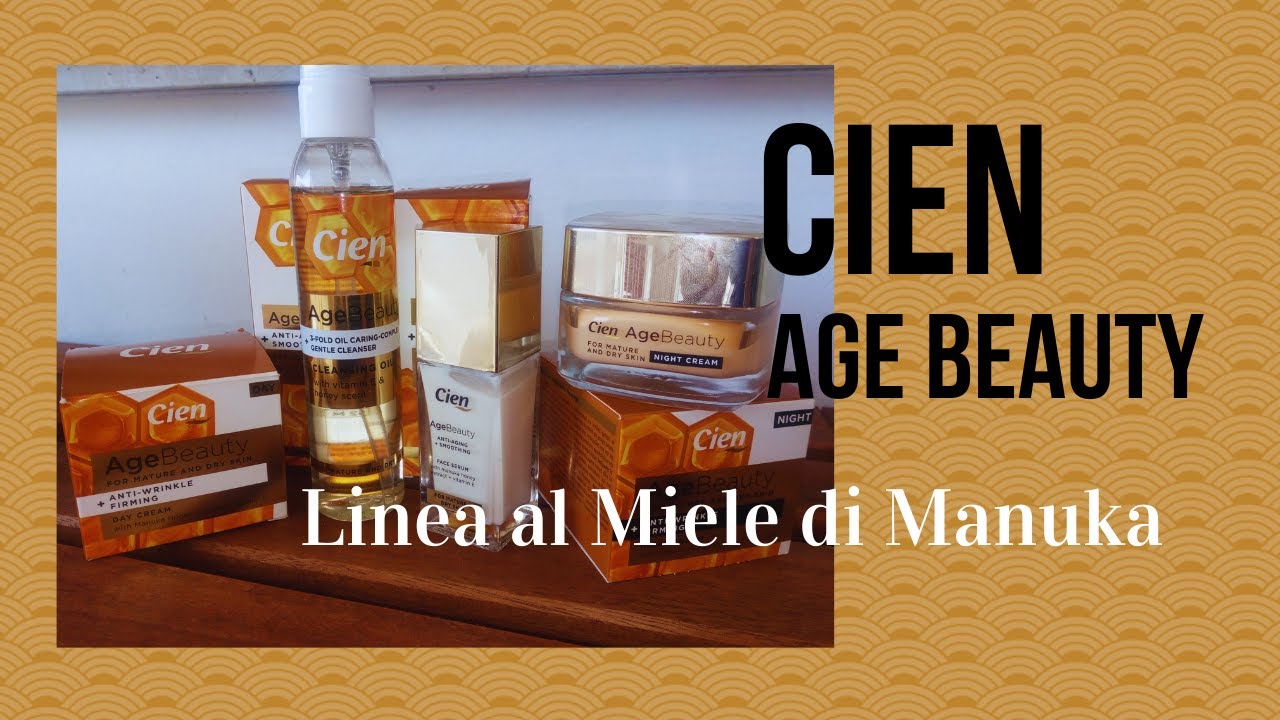 CIEN Linea AGE BEAUTY al Miele di Manuka