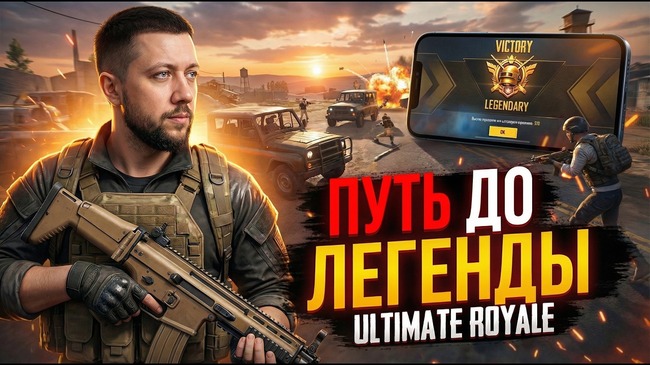 ПУТЬ ДО ЛЕГЕНДЫ В PUBG MOBILE - ГОТОВЛЮСЬ К ЛИГЕ НА 2000$ | ПУБГ МОБАЙЛ НА ПК