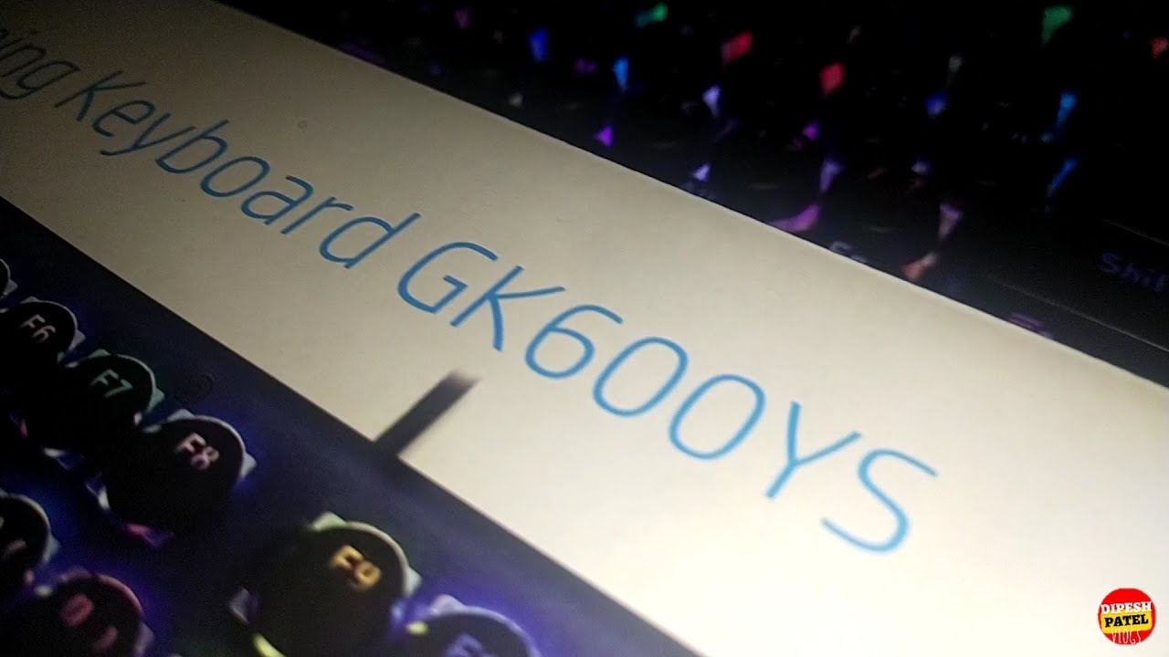 Review Coming Soon | HP GK 600 YS LED Gaming Keyboard | Dipesh Patel Vlogs