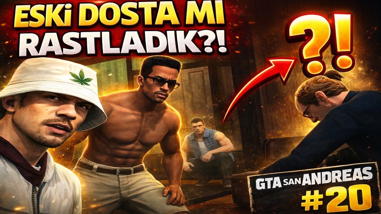 CJ BÖYLE BİR ŞEY GÖRMEDİ! MASADA KAOS VAR | GTA SAN ANDREAS #20