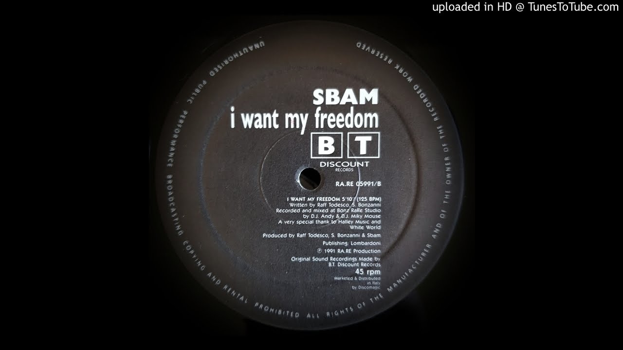 SBAM - I WANT MY FREEDOM