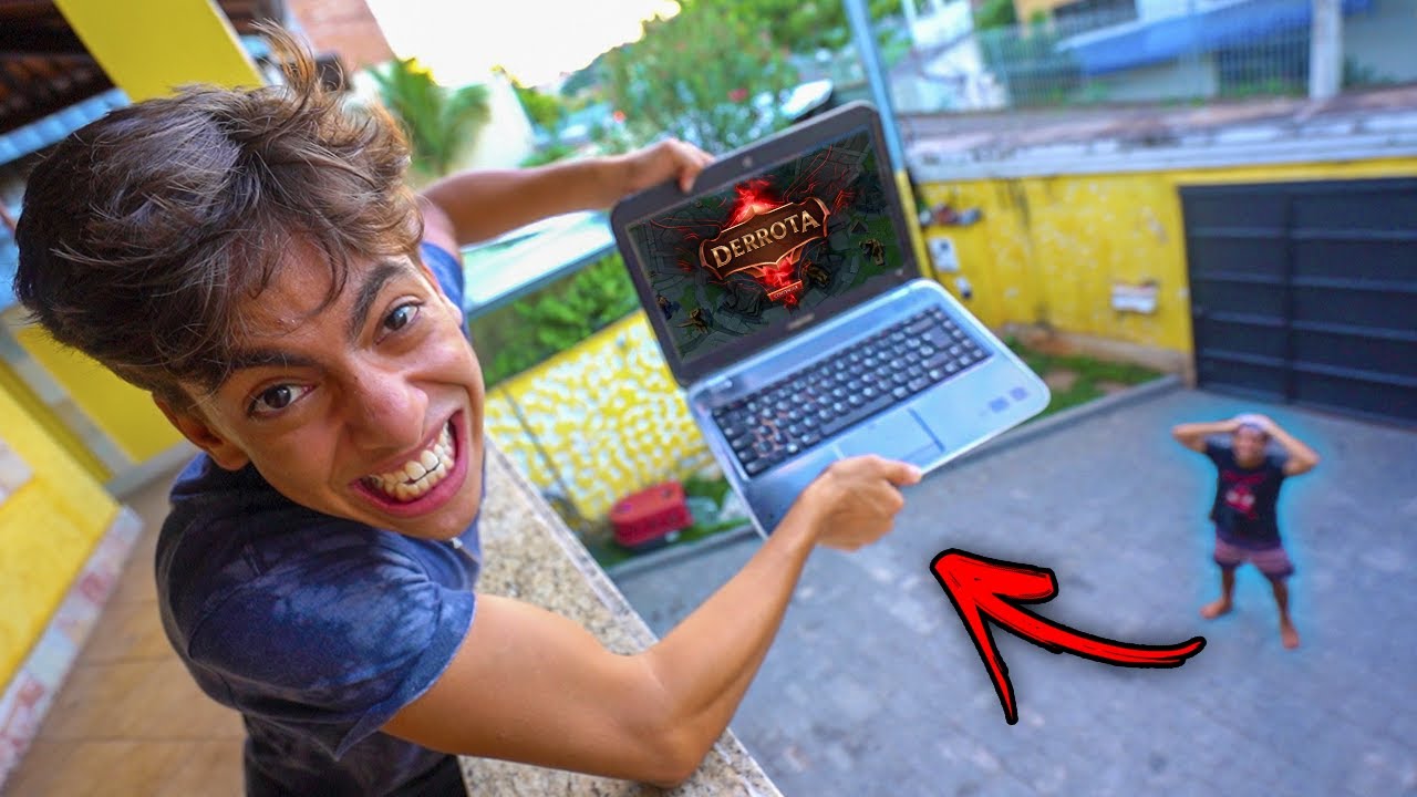 COMO IRRITAR UM JOGADOR DE LOL!
