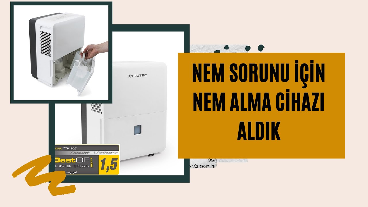 Nem sorunu için nem alma cihazı aldık | Vlog