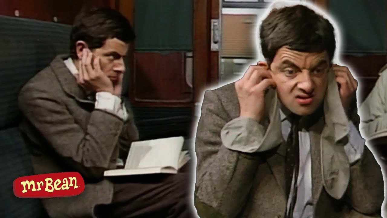 Mr Bean And The Noisy Train Passenger | Mr Bean Live Action | Funny Clips | Mr Bean