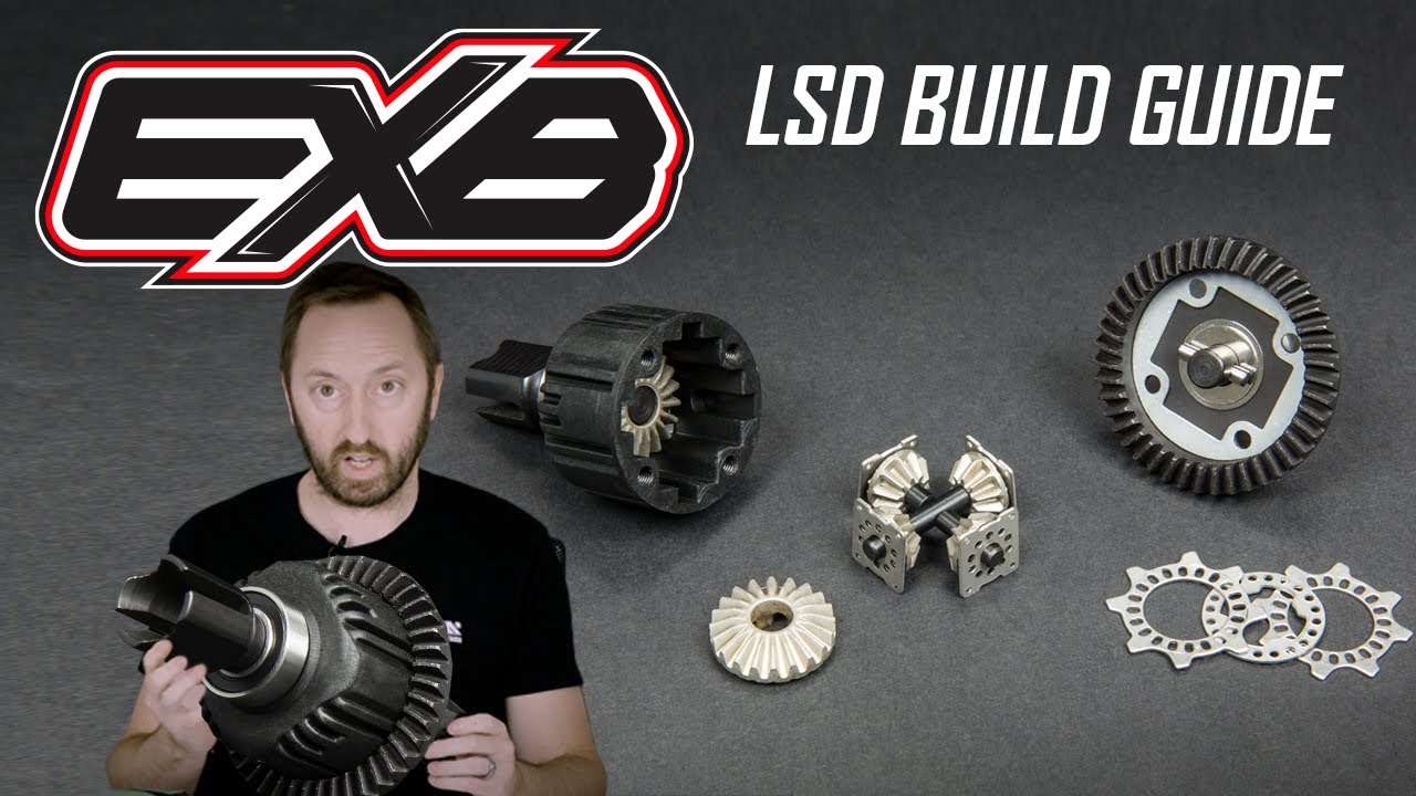ARRMA EXB // Официальное руководство: руководство по сборке дифференциала повышенного трения с по...