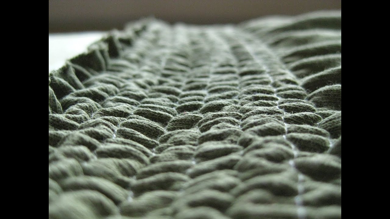 How to Shirr with Elastic Thread: Skirt Waistband Tutorial