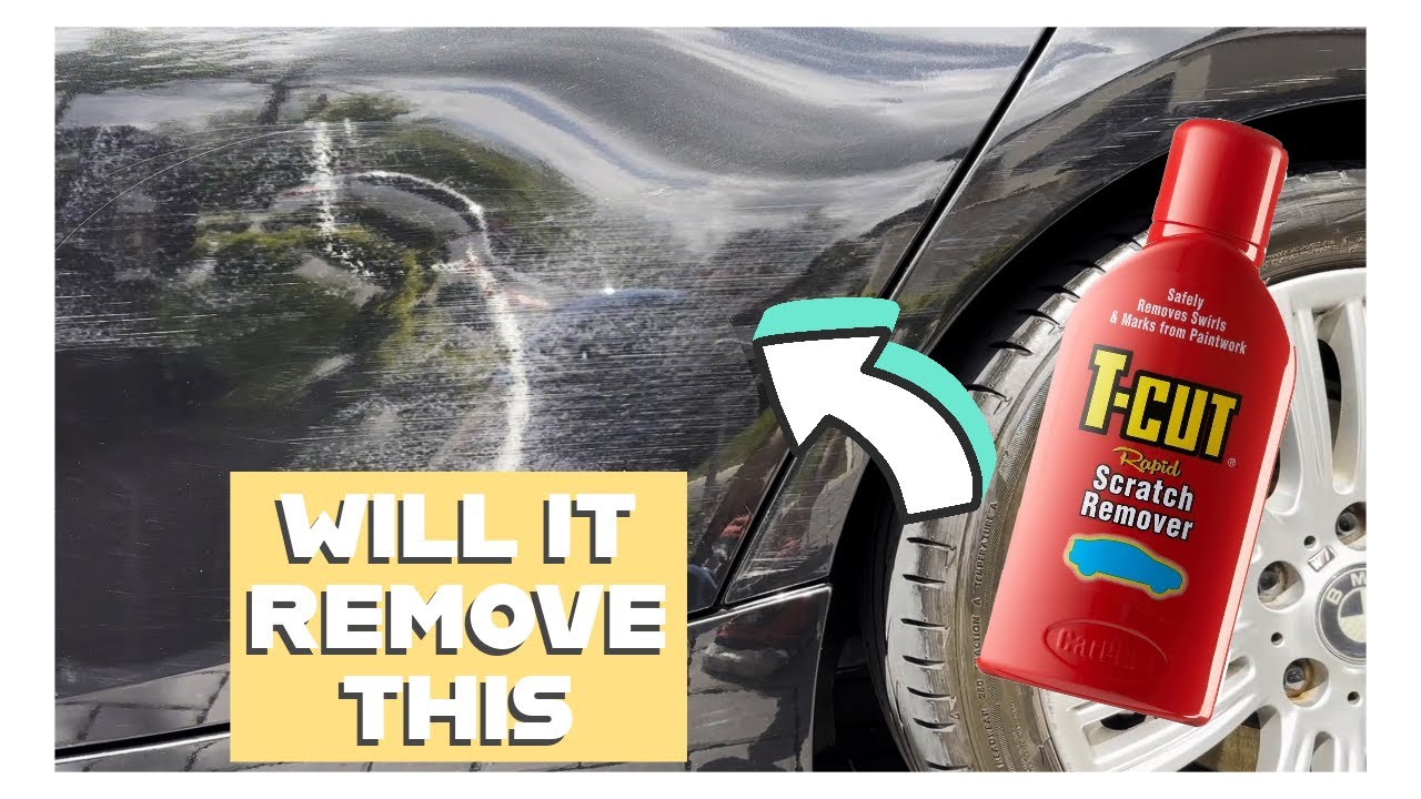 T-CUT Rapid Scratch Remover - Does it work?!