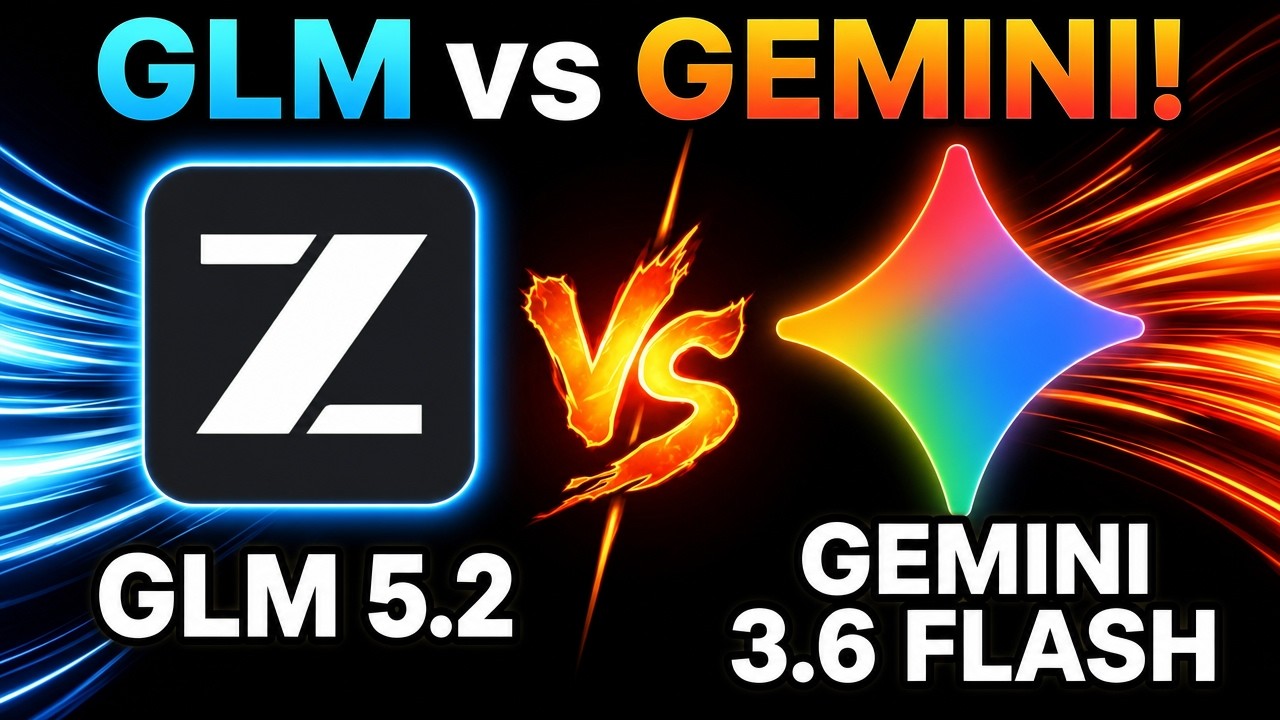 GLM 5.2 vs Gemini 3.6 Flash: Which Is Better?
