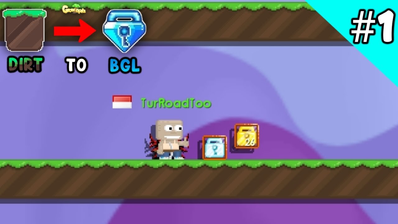 [ НОВАЯ СЕРИЯ! ] DIRT TO BGL #1 | ПОЛУЧАЕМ ПЕРВЫЙ АЛМАЗНЫЙ ЗАМОК! | Growtopia