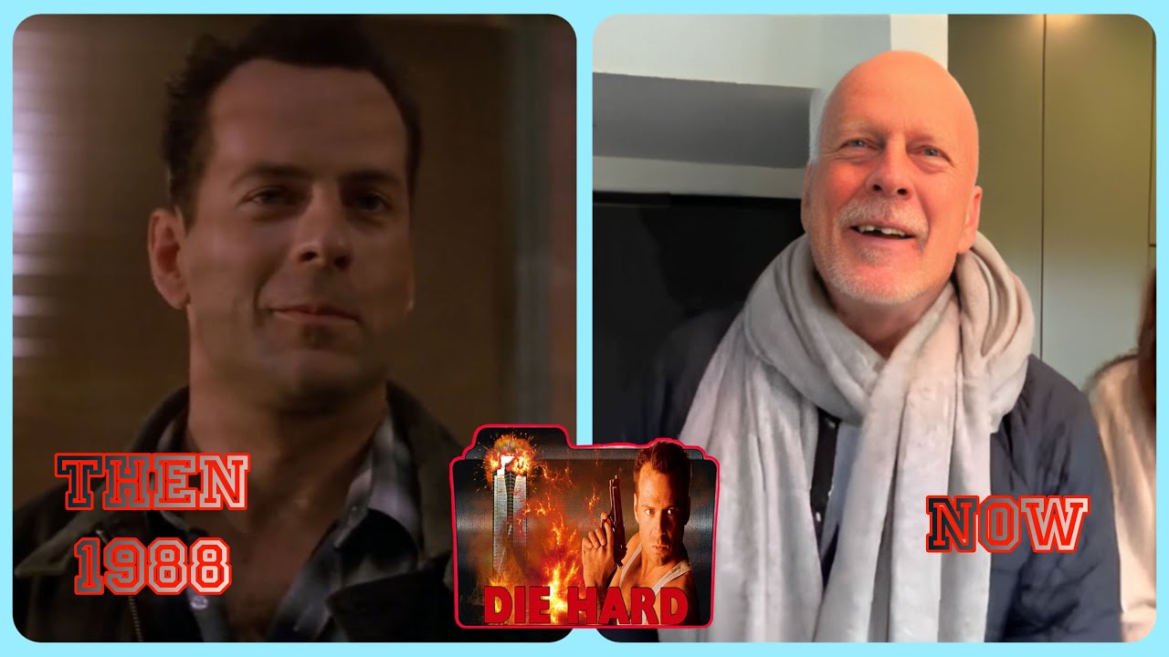 DIE HARD 1988 1992 | CAST ⭐ Then and Now | Real Name - Role Name - Age
