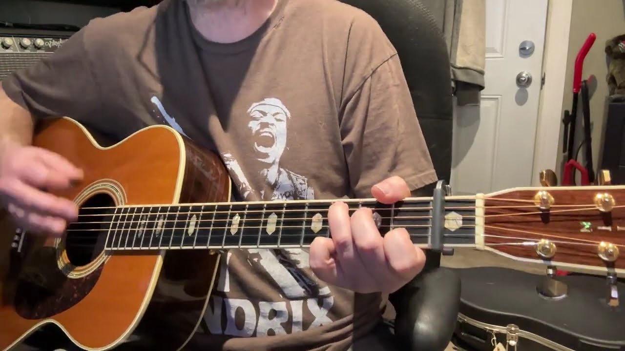 Solo acoustic cover of 'It Must Have Been The Roses' by The Grateful Dead