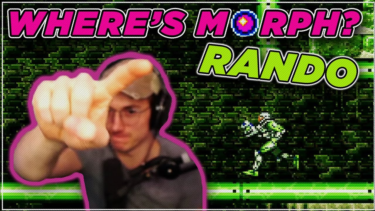 WHERE'S MORPH? Randomizer | Super Metroid