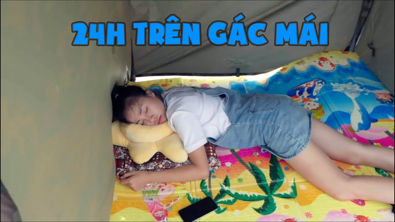 🧔‍♀️ 24H SỐNG TRÊN MÁI NHÀ