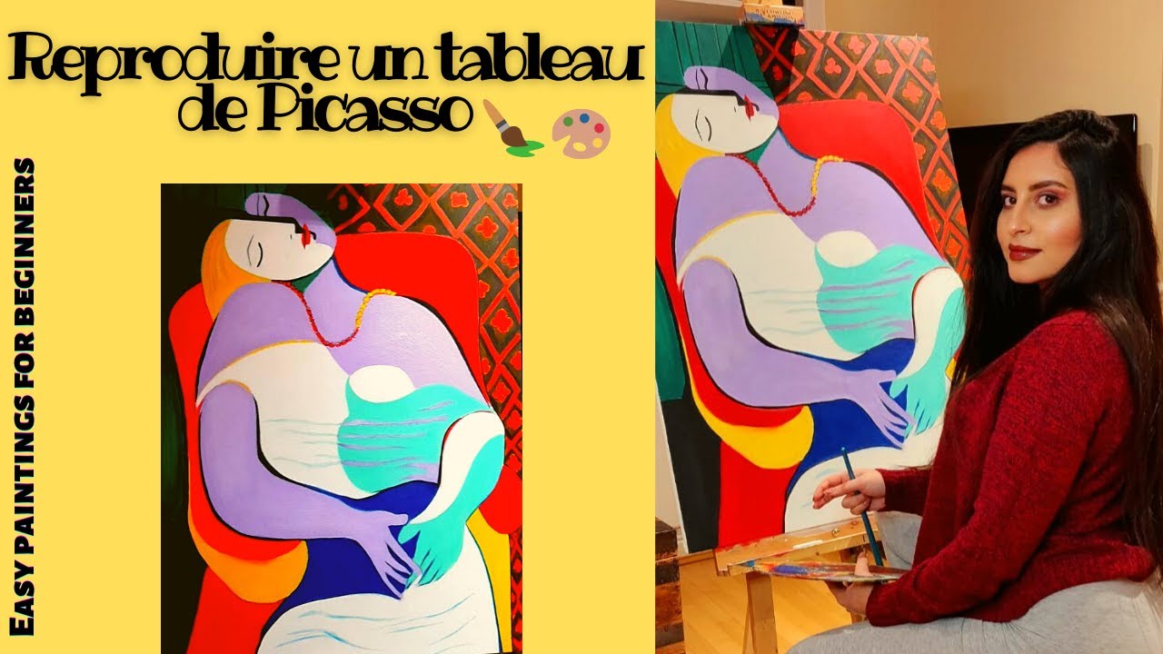 Apprendre le Cusbisme:Reproduire 'Le rêve', de Pablo Picasso