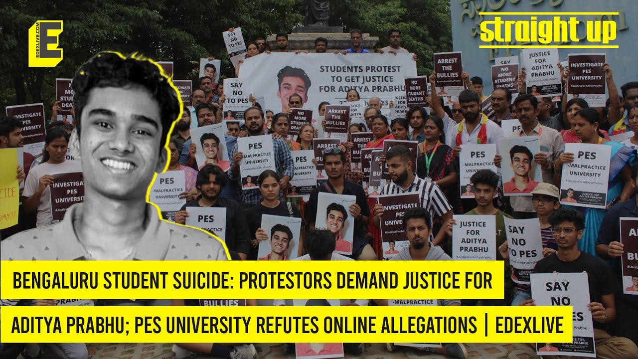 Bengaluru student suicide: 'Justice for Aditya Prabhu' demands rise; PES refutes online allegations