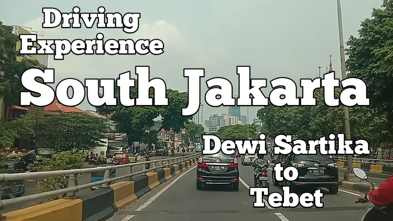 Driving Around South Jakarta, Indonesia