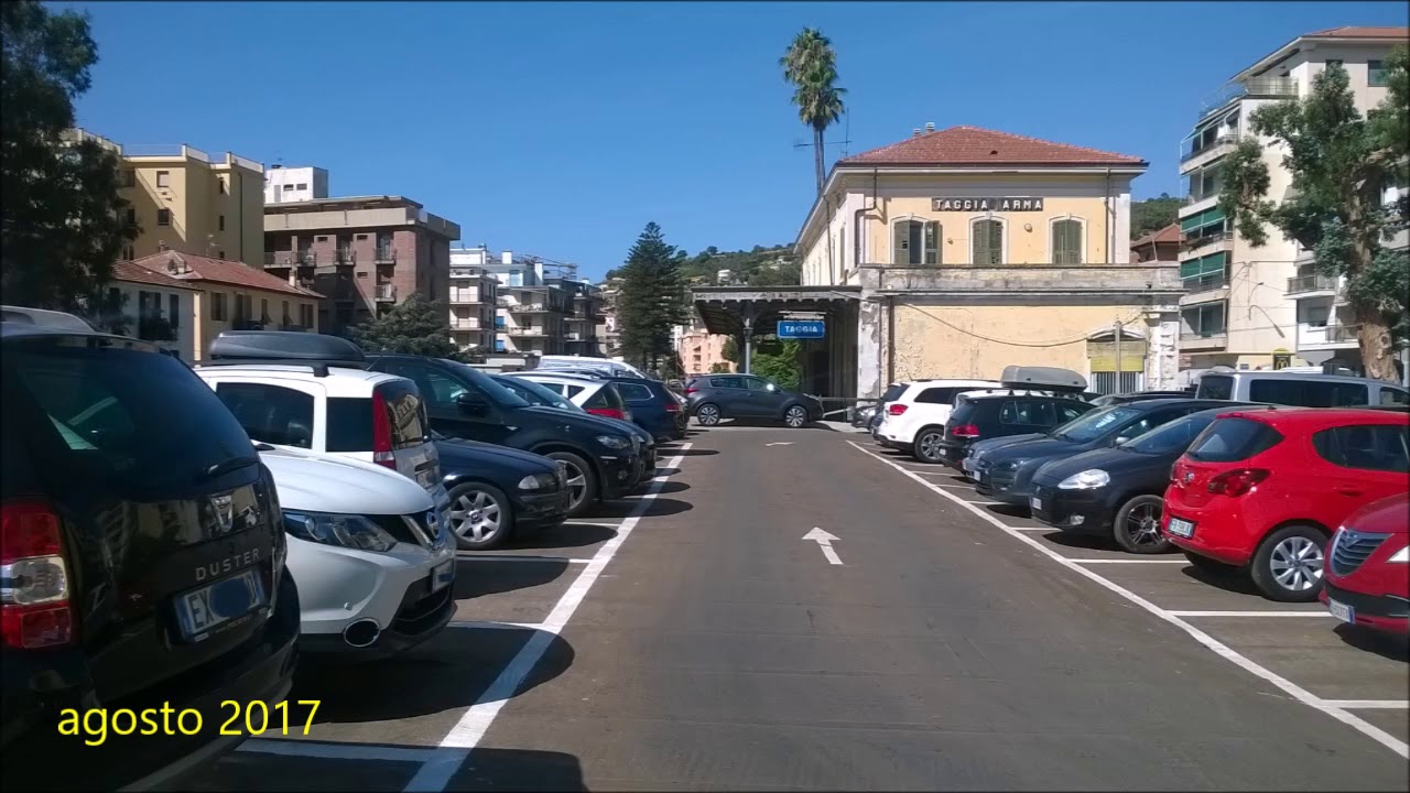 VECCHIE STAZIONI PONENTE LIGURE, OGGI, IERI E..... L ' ALTRO IERI.   TAGGIA ARMA