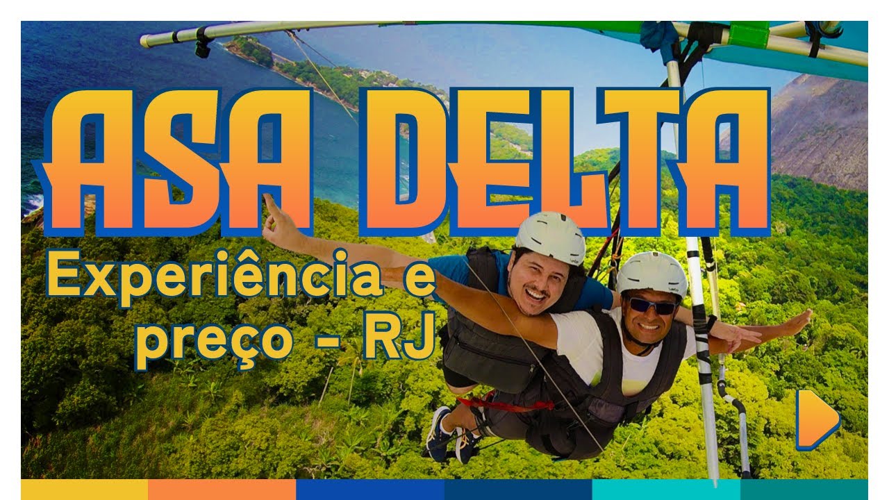 Voar de ASA DELTA no Rio de Janeiro. Veja como é e quanto custa a experiência.