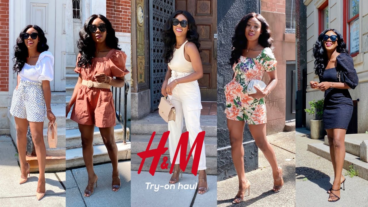 H&M SUMMER 2020 TRY-ON HAUL