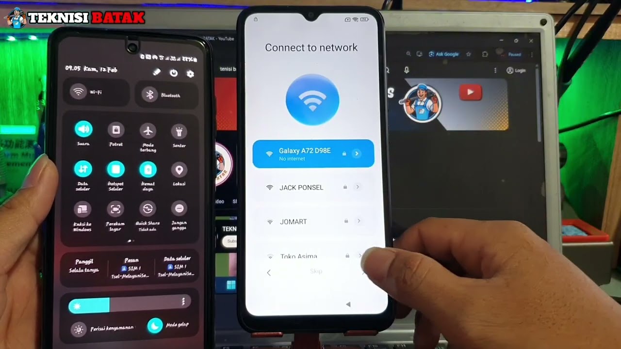 Reset dan Bypass Frp Redmi 9A  android 12 Patch 1 Maret 2022 Tanpa Pc
