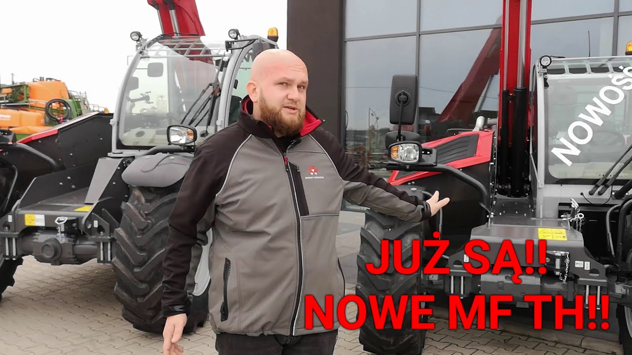 Nowe Ładowarki Massey Ferguson - MF TH  już na Placu Agropol Jarych ‼️🔥