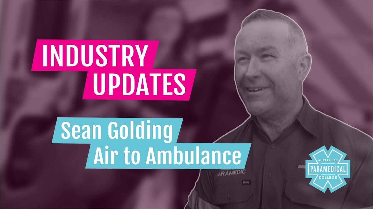 From Pilot to Paramedic | Sean Golding, Diploma Graduate | Australian Paramedical College