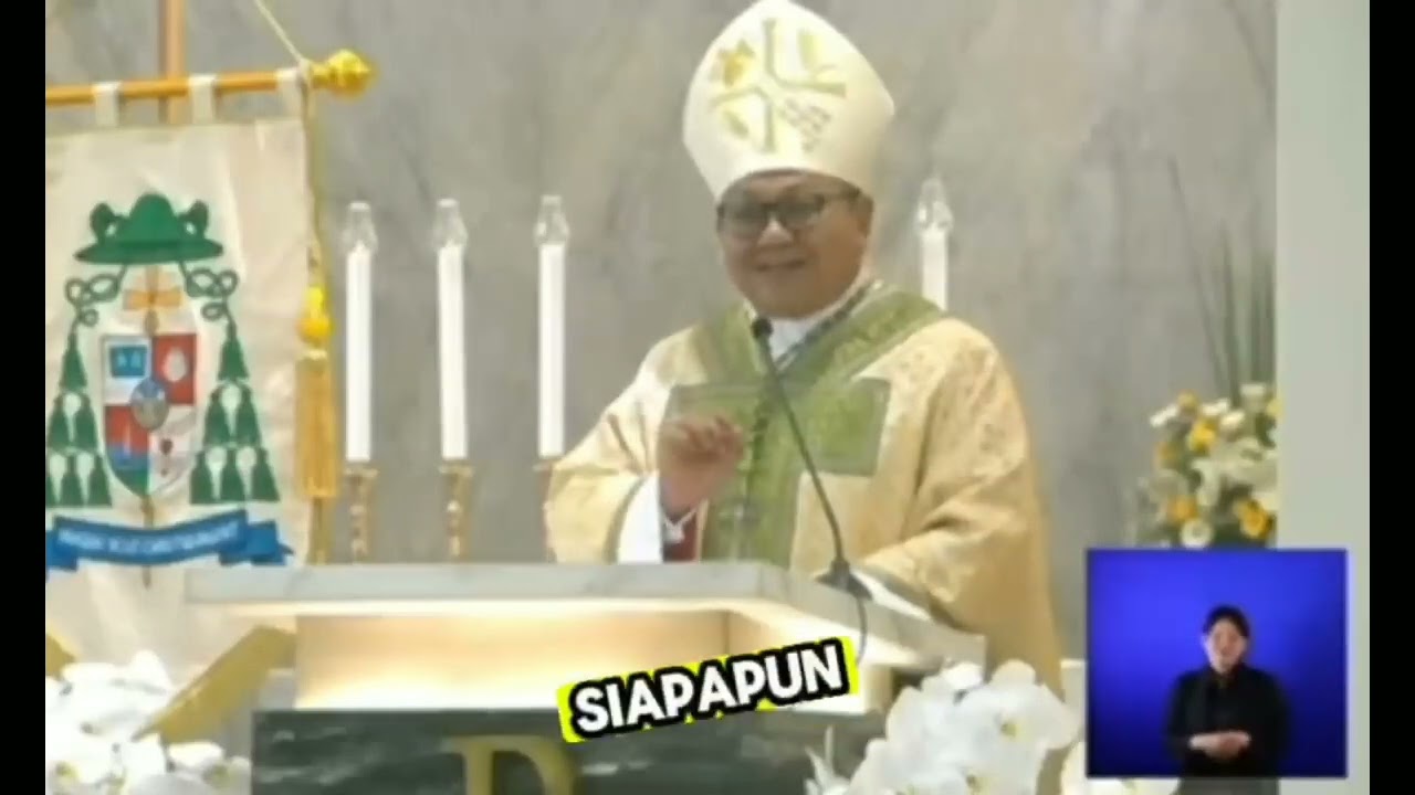 DUNIA KRISIS CINTA KASIH HOMILI II MGR. AGUSTINUS TRI BUDI UTOMO