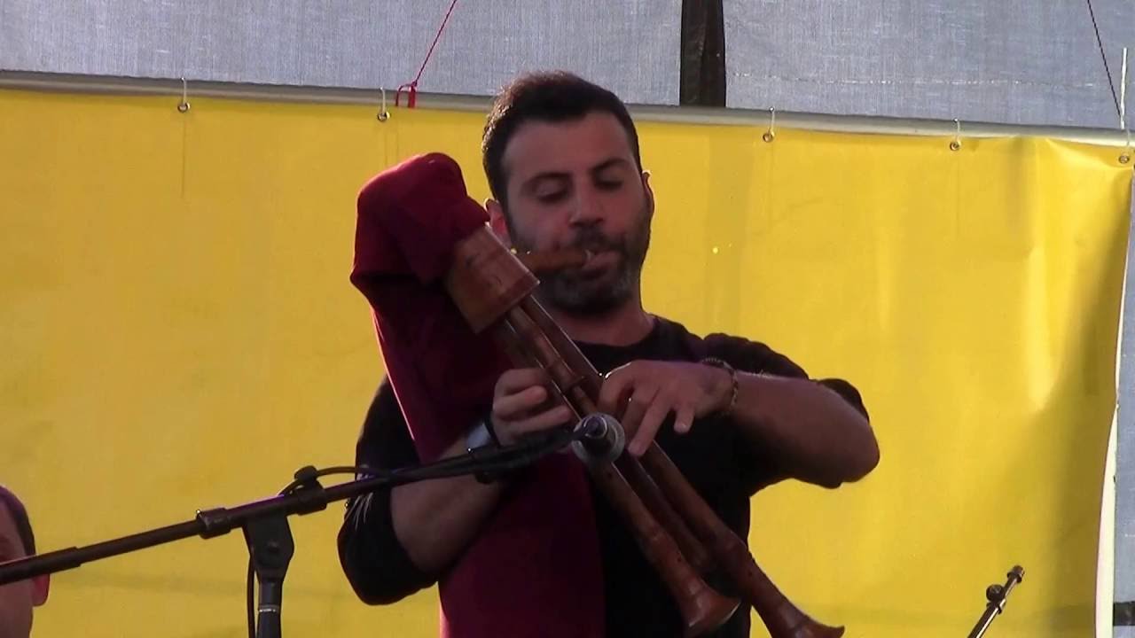 Richmond Folk Festival 2016, Giulio Bianco (Canzoniere Grecanico Salentino) Bagpipes