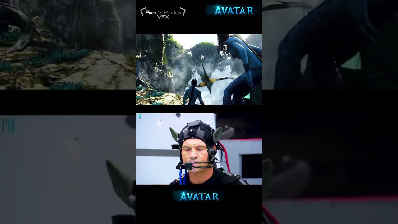 Avatar Scenes Without CGI | avatar vfx making | Behind The Scenes | VFX Breakdowns | #ShortsVFX