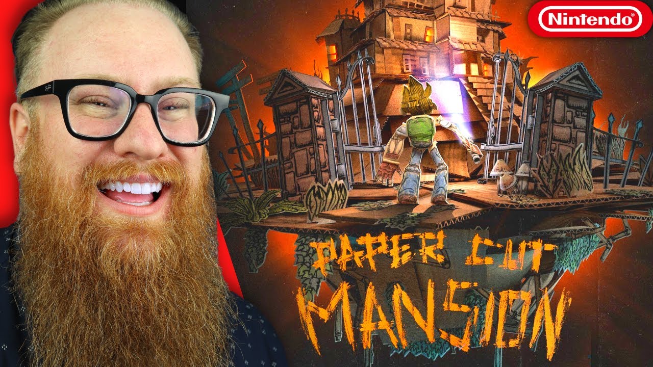 The first hour of Paper Cut Mansion on Nintendo Switch LIVE!