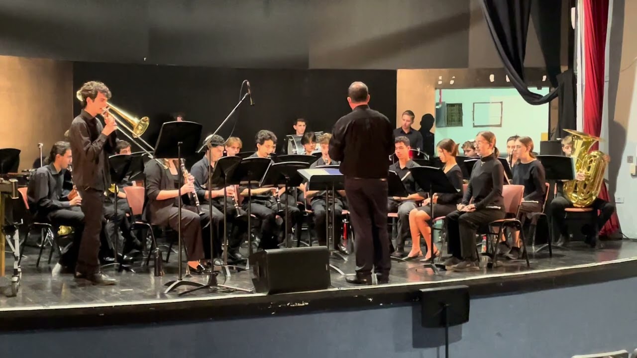 Rimsky-Korsakov Trombone Concerto with Tal Hochberg, Netanya Conservatory Band Conductor-Uri Reisner