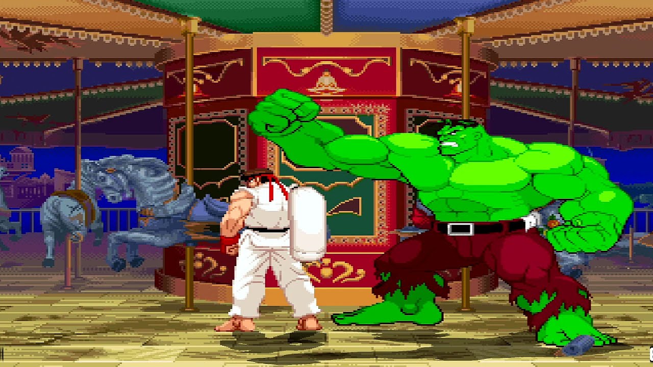 MASTER RYU VS HULK!