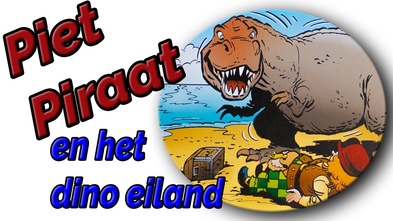 PIET PIRAAT  - Dino eiland  - voorleesverhaaltje - Nederlandstalig