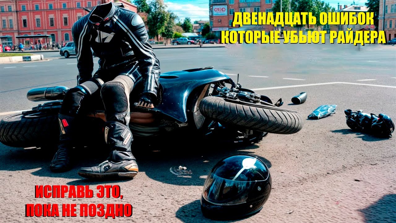 НИКОГДА не делай эти вещи на мотоцикле!