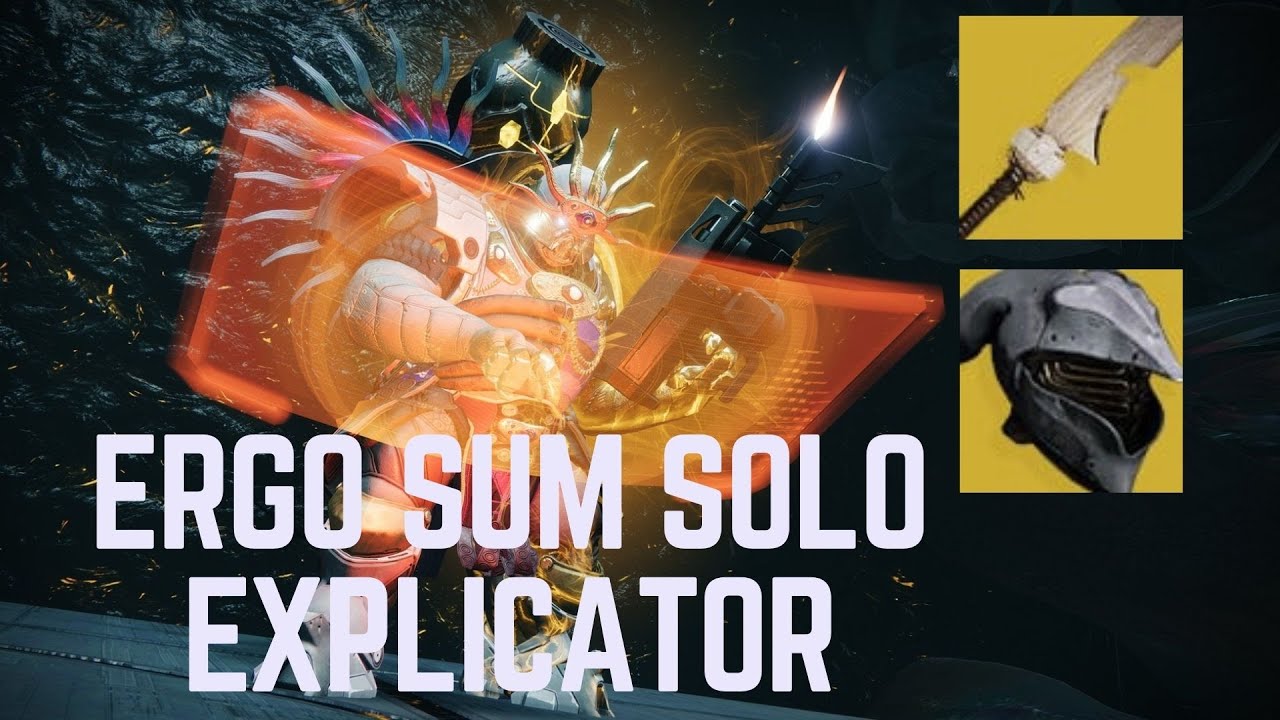 Solo Explicator With Ergo Sum #SwordLogic