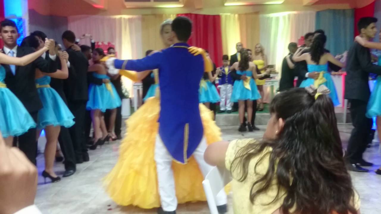 Valsa 15 anos. A BELA E A FERA! Os melhores