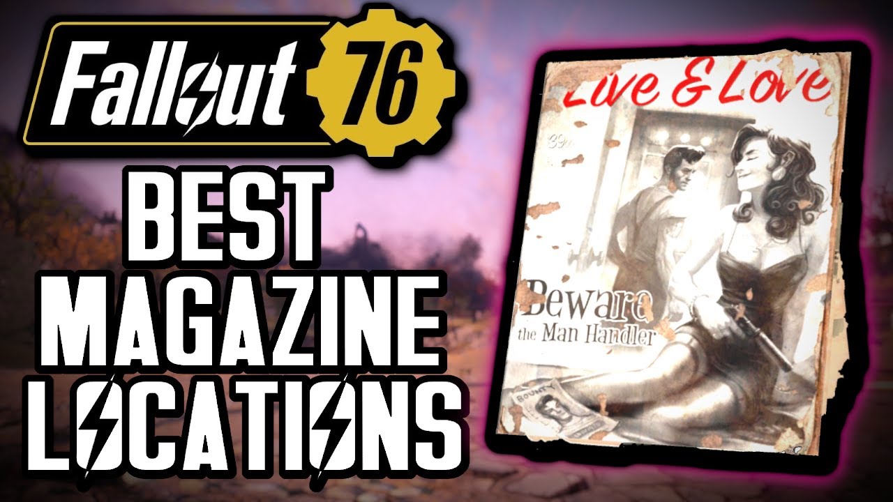 Fallout 76 BEST Magazine Farming Locations - Summersville Lake