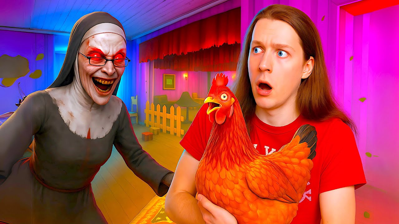 Le POULET De La Nonne Me Rend FOU ! 🐓🤪 (Evil Nun The Broken Mask) - Délires de Max